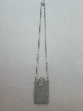 Olivia Miller Silver Crystal Phone Sleeve
